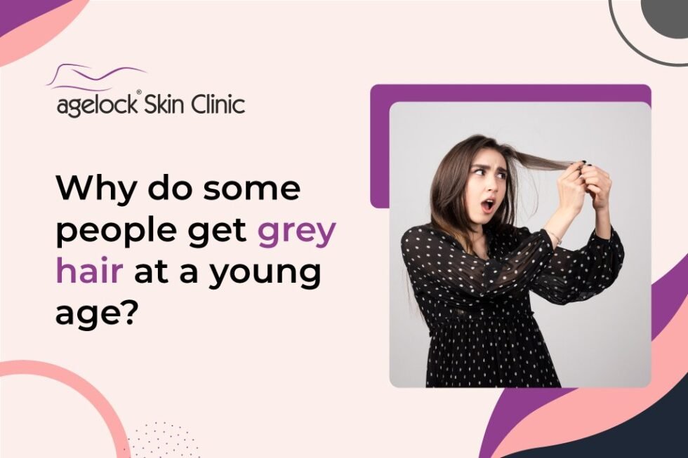 Why do some people get grey hair at a young age?