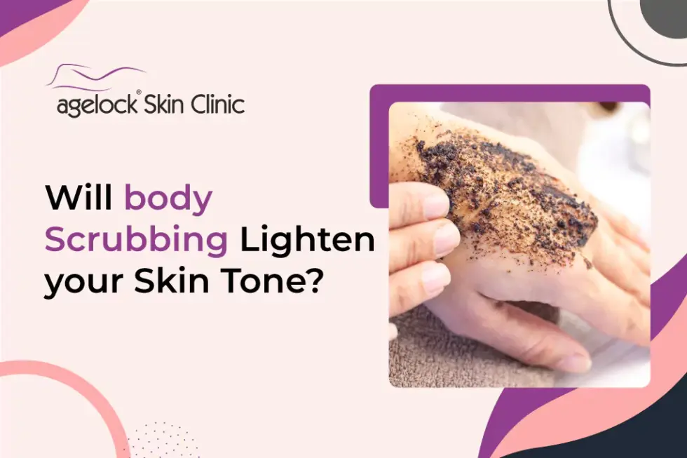 Will body scrubbing lighten your skin tone?